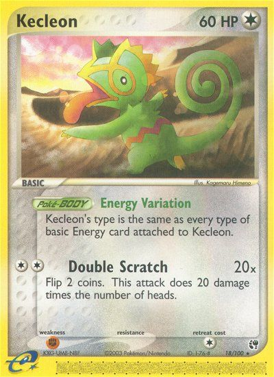 Kecleon (18/100) [EX: Sandstorm] - Waypoint Games CA