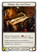 Talishar, the Lost Prince [1HP367] (History Pack 1) - Waypoint Games CA