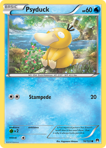Psyduck (16/122) [XY: BREAKpoint] - Waypoint Games CA