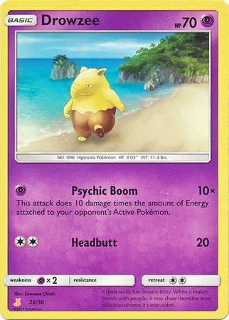 Drowzee (22/30) [Sun & Moon: Trainer Kit - Alolan Raichu] - Waypoint Games CA