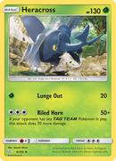 Heracross (9/236) [Sun & Moon: Cosmic Eclipse] - Waypoint Games CA