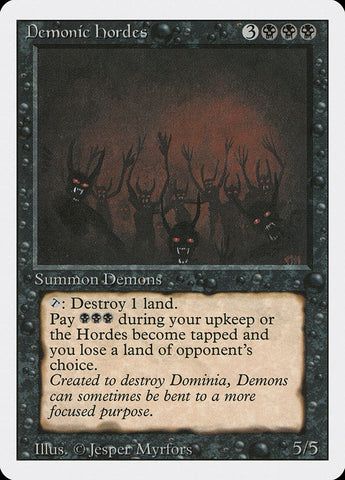 Demonic Hordes [Revised Edition] - Waypoint Games CA