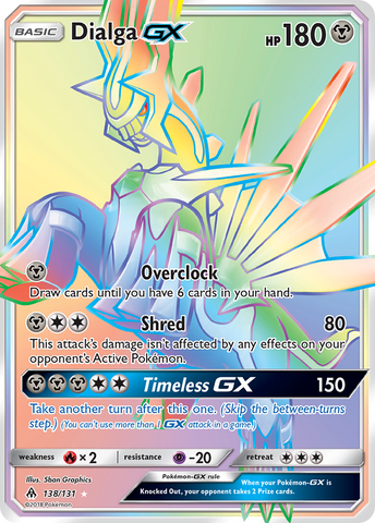 Dialga GX (138/131) [Sun & Moon: Forbidden Light] - Waypoint Games CA