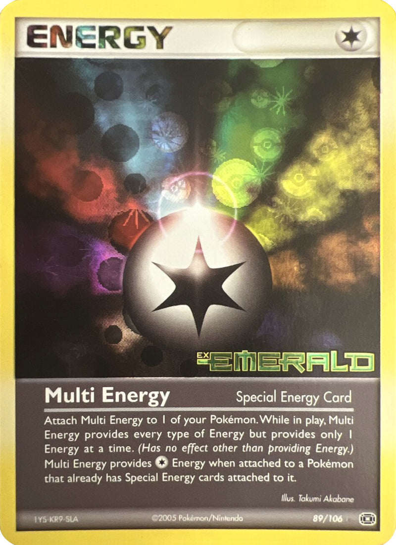Multi Energy (89/106) (Stamped) [EX: Emerald] - Waypoint Games CA