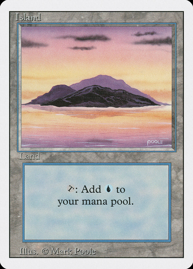 Island (Sunset / Signature on Right) [Revised Edition]