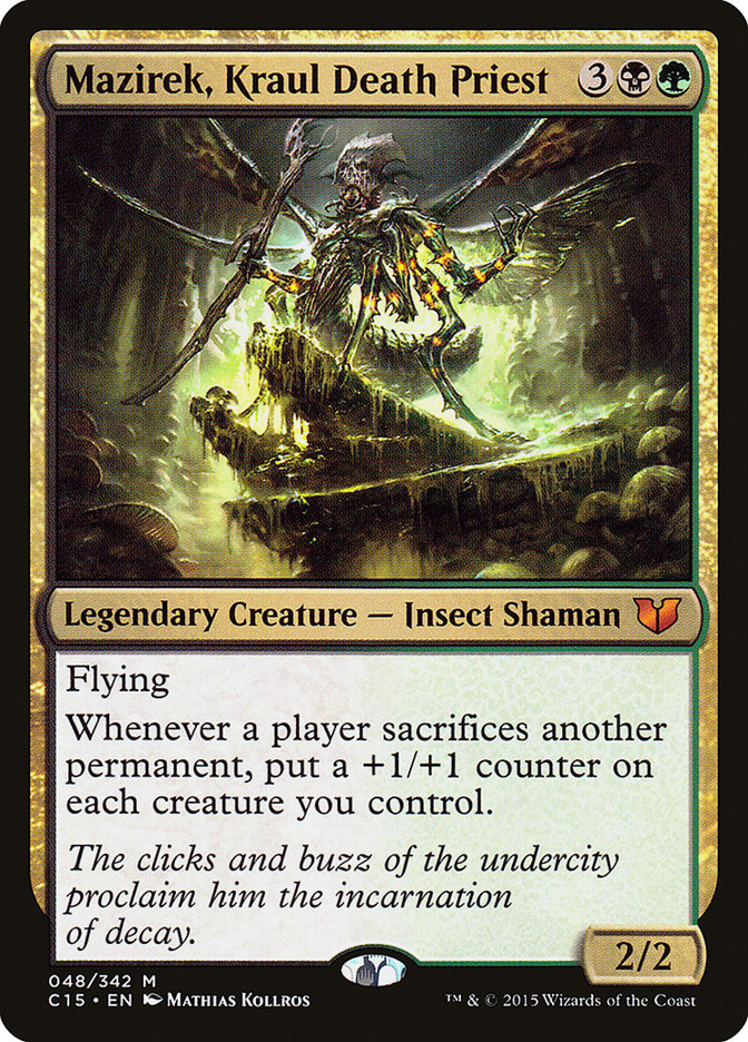 Mazirek, Kraul Death Priest [Commander 2015] - Waypoint Games CA