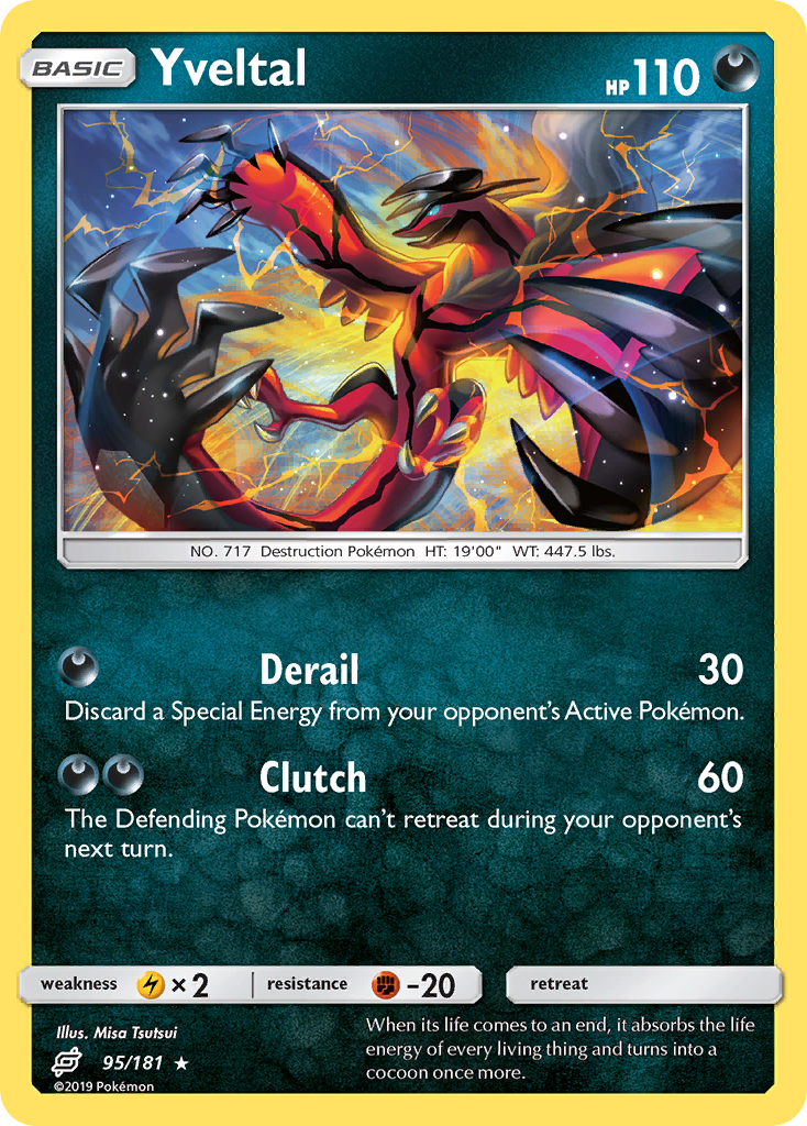 Yveltal (95/181) [Sun & Moon: Team Up] - Waypoint Games CA