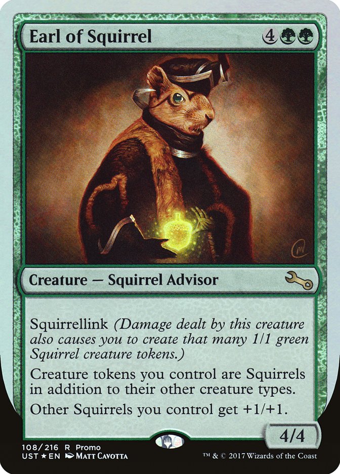Earl of Squirrel (Draft Weekend) [Unstable Promos] - Waypoint Games CA
