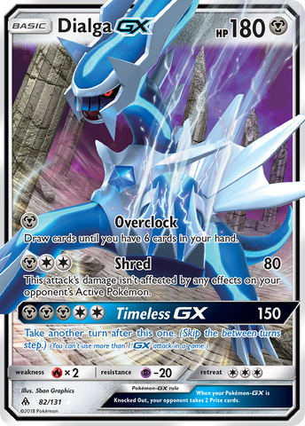 Dialga GX (82/131) [Sun & Moon: Forbidden Light] - Waypoint Games CA