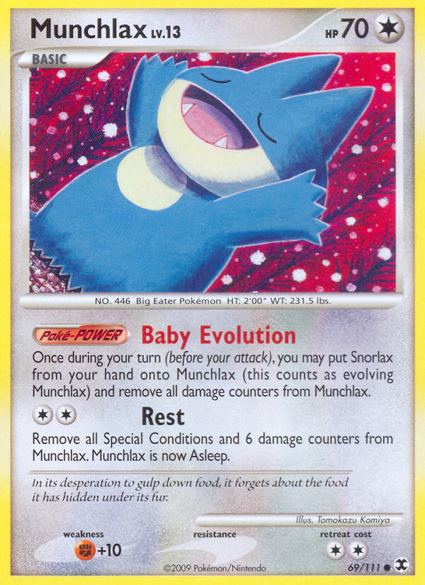 Munchlax (69/111) [Platinum: Rising Rivals] - Waypoint Games CA