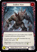 Endless Maw (Red) [U-MON126-RF] (Monarch Unlimited)  Unlimited Rainbow Foil - Waypoint Games CA