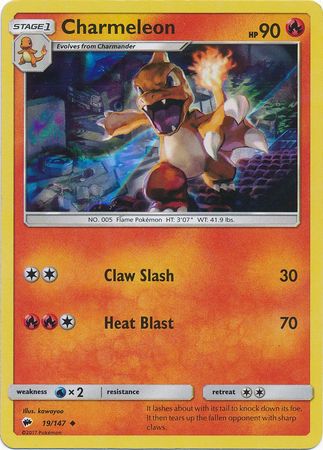 Charmeleon (19/147) (Premium Collection Promo) [Sun & Moon: Burning Shadows] - Waypoint Games CA