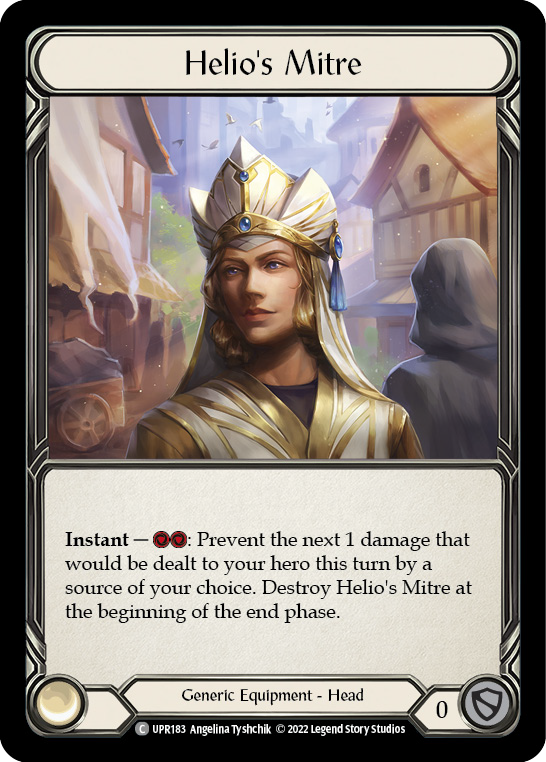 Helio's Mitre [UPR183] (Uprising)  Cold Foil - Waypoint Games CA