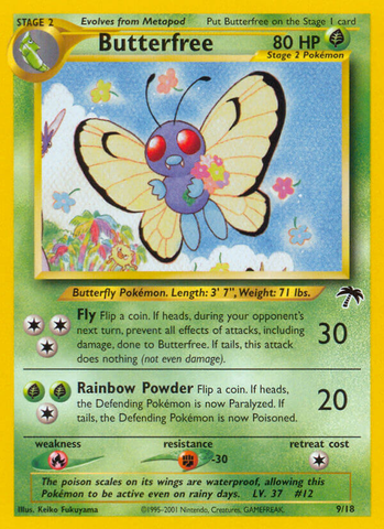 Butterfree (9/18) [Southern Islands] - Waypoint Games CA