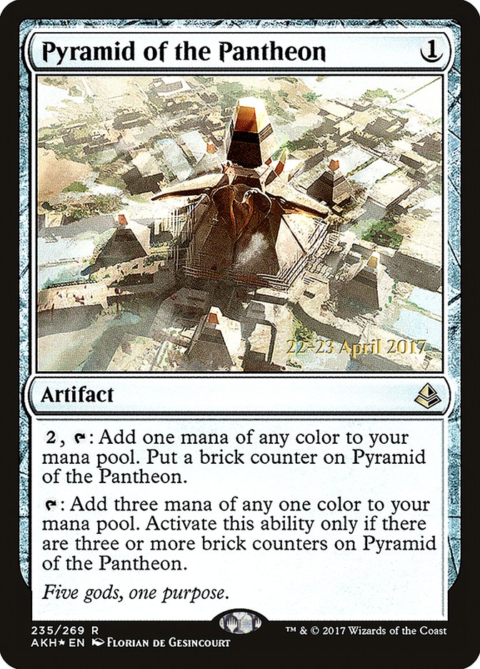Pyramid of the Pantheon [Amonkhet Prerelease Promos] - Waypoint Games CA