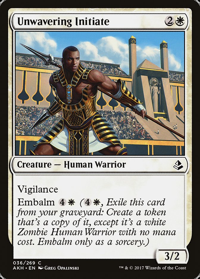Unwavering Initiate [Amonkhet] - Waypoint Games CA