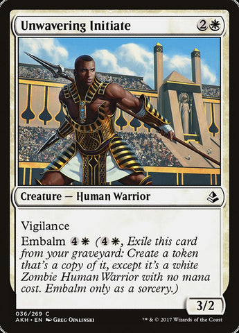 Unwavering Initiate [Amonkhet] - Waypoint Games CA