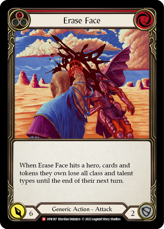 Erase Face [UPR187] (Uprising) - Waypoint Games CA