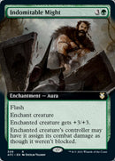 Indomitable Might (Extended Art) [Dungeons & Dragons: Adventures in the Forgotten Realms Commander] - Waypoint Games CA