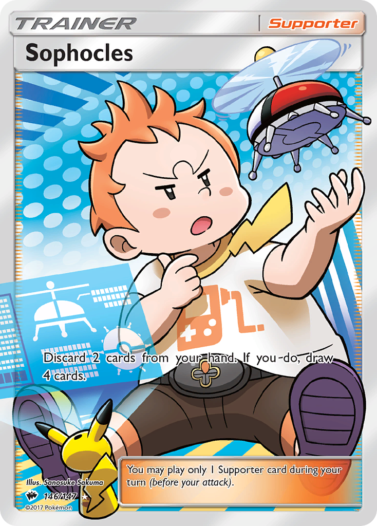 Sophocles (146/147) [Sun & Moon: Burning Shadows] - Waypoint Games CA
