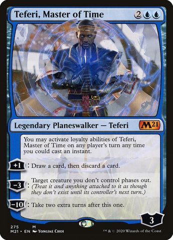 Teferi, Master of Time (275) [Core Set 2021] - Waypoint Games CA
