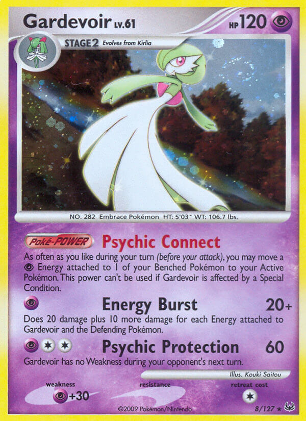 Gardevoir (8/127) (Theme Deck Exclusive) [Platinum: Base Set] - Waypoint Games CA