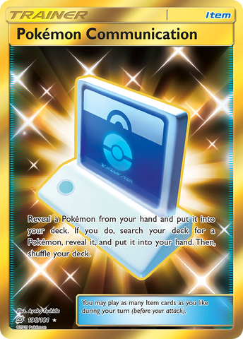 Pokemon Communication (196/181) [Sun & Moon: Team Up] - Waypoint Games CA