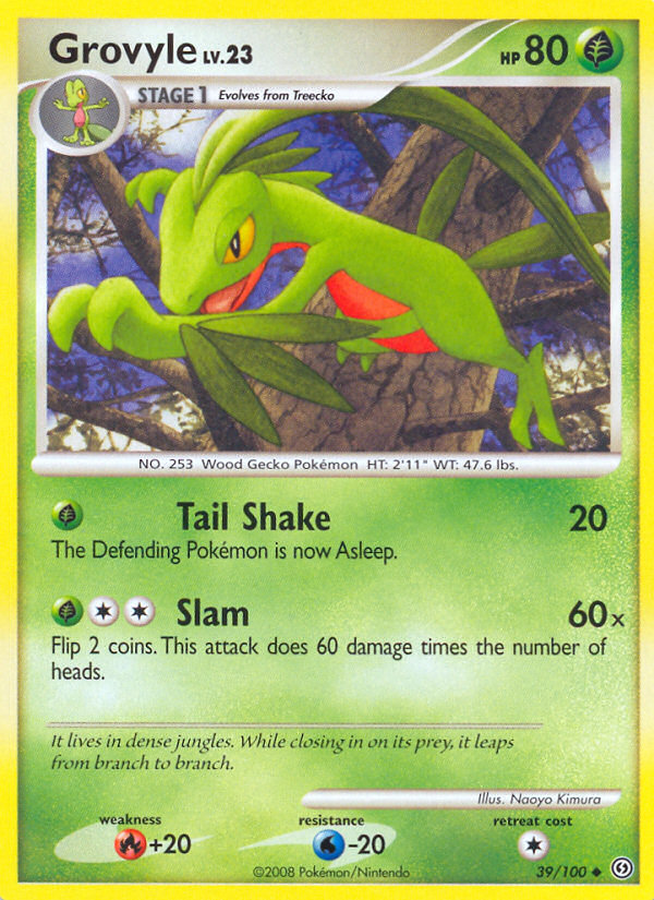 Grovyle (39/100) [Diamond & Pearl: Stormfront] - Waypoint Games CA
