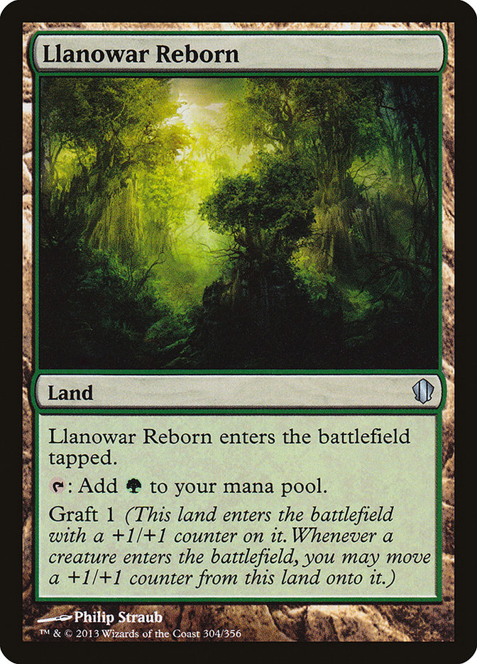 Llanowar Reborn [Commander 2013] - Waypoint Games CA