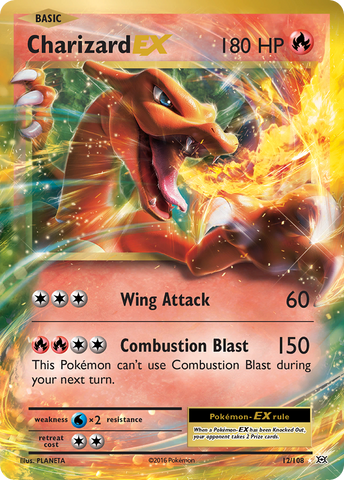 Charizard EX (12/108) [XY: Evolutions] - Waypoint Games CA