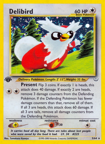 Delibird (5/64) [Neo Revelation 1st Edition] - Waypoint Games CA