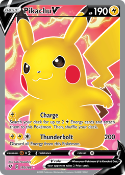 Pikachu V (170/185) [Sword & Shield: Vivid Voltage] - Waypoint Games CA