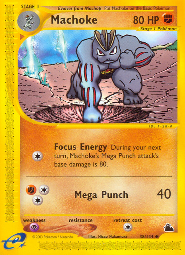 Machoke (38/144) [Skyridge] - Waypoint Games CA