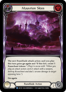 Mauvrion Skies (Red) [CRU145] (Crucible of War)  1st Edition Normal - Waypoint Games CA