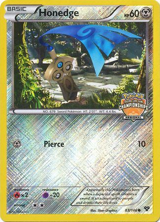Honedge (83/146) (Regional Championship Promo) [XY: Base Set] - Waypoint Games CA