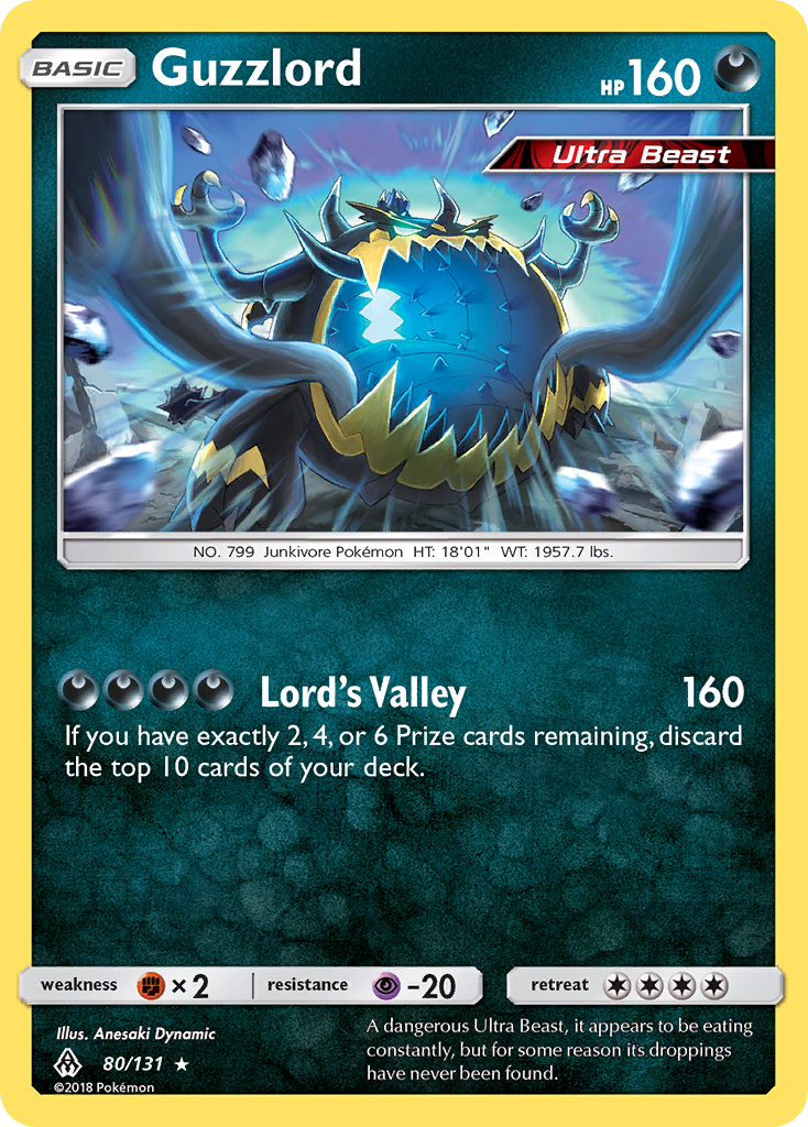 Guzzlord (80/131) [Sun & Moon: Forbidden Light] - Waypoint Games CA