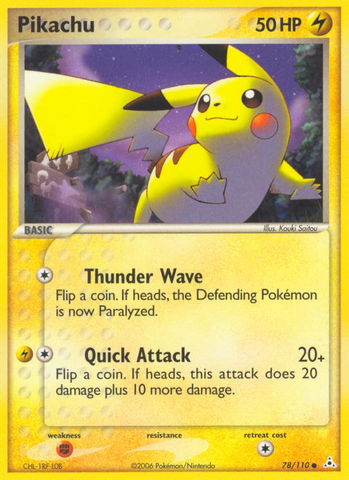 Pikachu (78/110) [EX: Holon Phantoms] - Waypoint Games CA