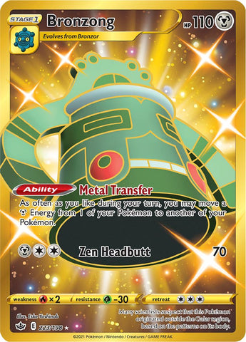 Bronzong (223/198) [Sword & Shield: Chilling Reign] - Waypoint Games CA