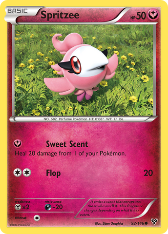 Spritzee (92/146) [XY: Base Set] - Waypoint Games CA
