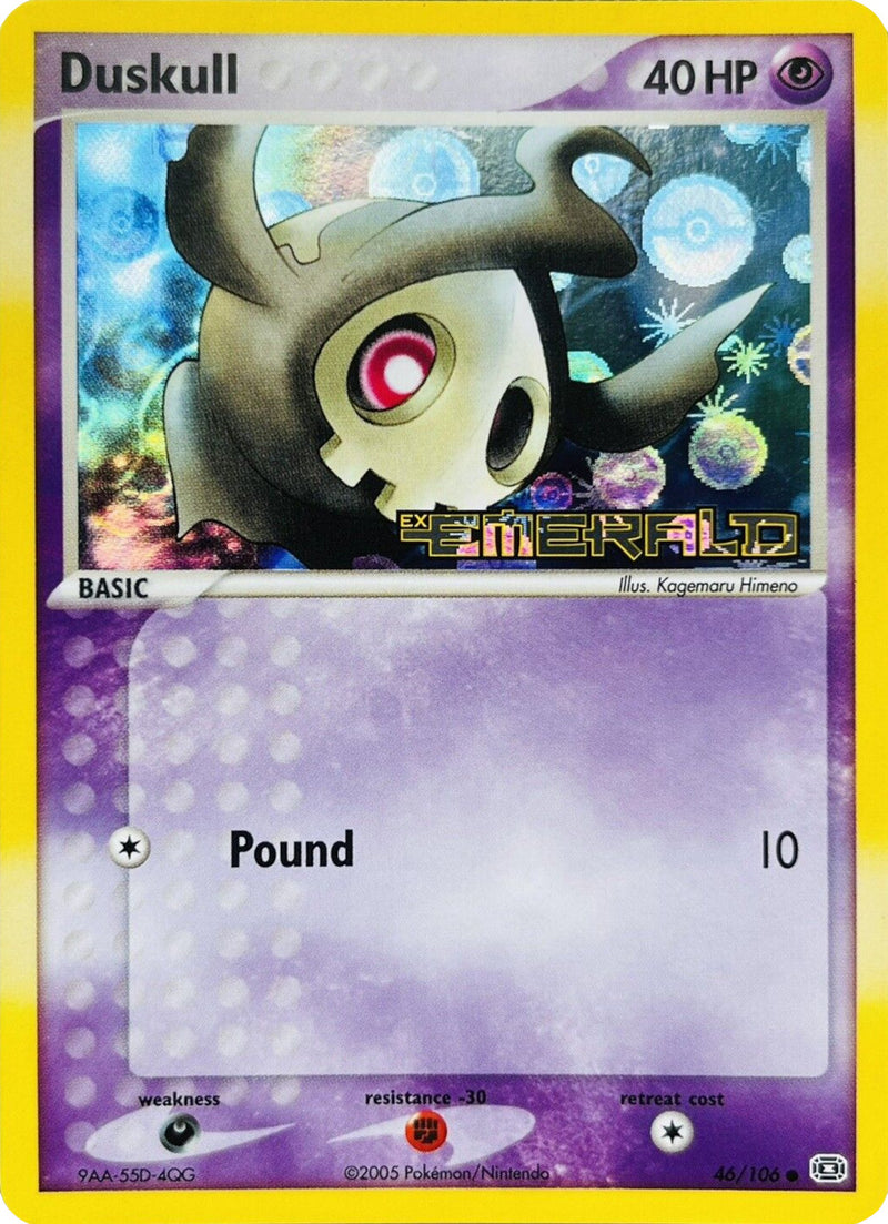 Duskull (46/106) (Stamped) [EX: Emerald] - Waypoint Games CA