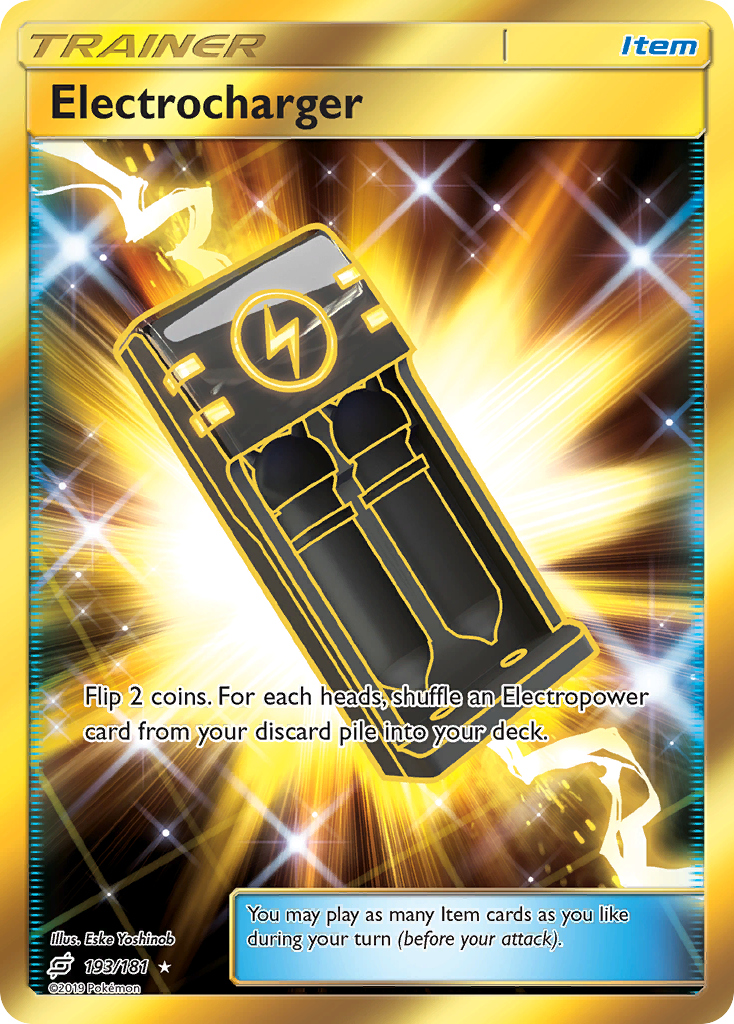 Electrocharger (193/181) [Sun & Moon: Team Up] - Waypoint Games CA