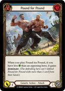 Pound for Pound (Blue) [U-MON280-RF] (Monarch Unlimited)  Unlimited Rainbow Foil - Waypoint Games CA