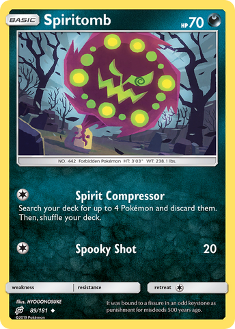 Spiritomb (89/181) [Sun & Moon: Team Up] - Waypoint Games CA