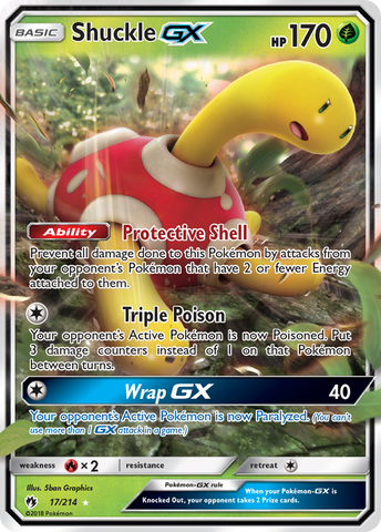 Shuckle GX (17/214) [Sun & Moon: Lost Thunder] - Waypoint Games CA