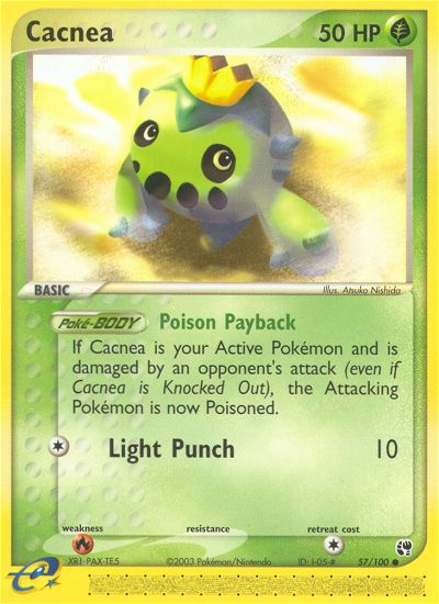 Cacnea (57/100) [EX: Sandstorm] - Waypoint Games CA