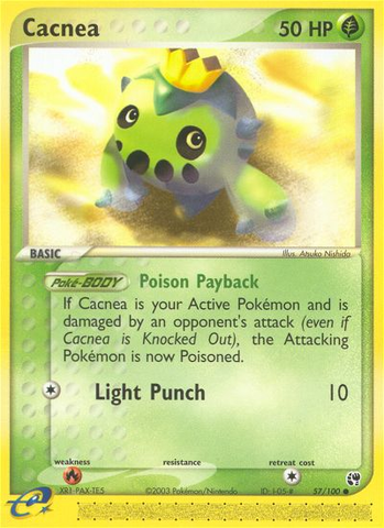 Cacnea (57/100) [EX: Sandstorm] - Waypoint Games CA
