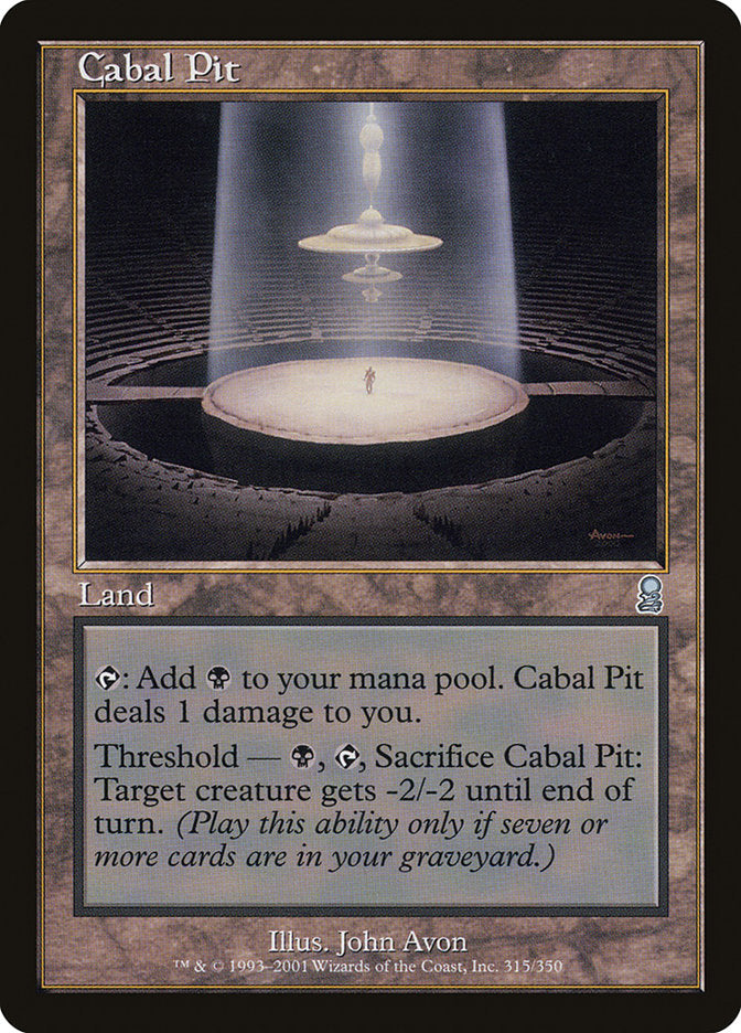 Cabal Pit [Odyssey] - Waypoint Games CA