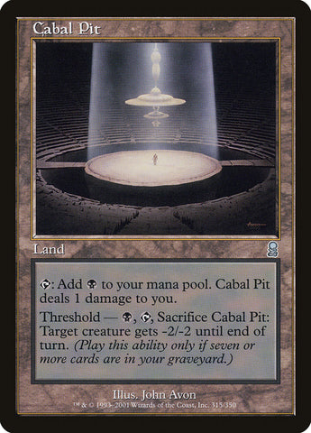 Cabal Pit [Odyssey] - Waypoint Games CA