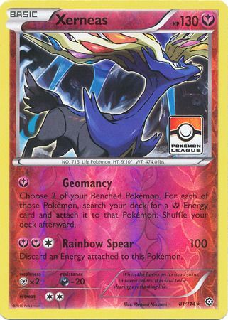 Xerneas (81/114) (Steam Siege League Promo) [XY: Steam Siege] - Waypoint Games CA
