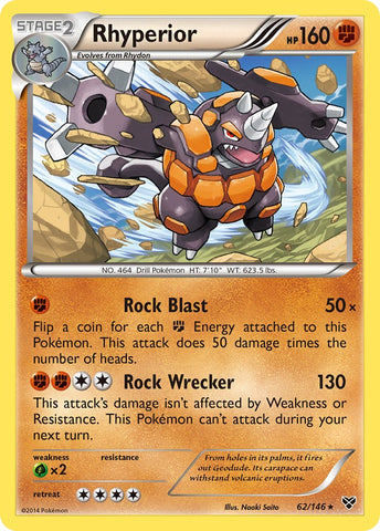 Rhyperior (62/146) (Cosmos Holo) (Blister Exclusive) [XY: Base Set] - Waypoint Games CA